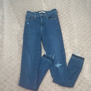LEVIS MILE HIGH SUPER SKINNY JEANS
